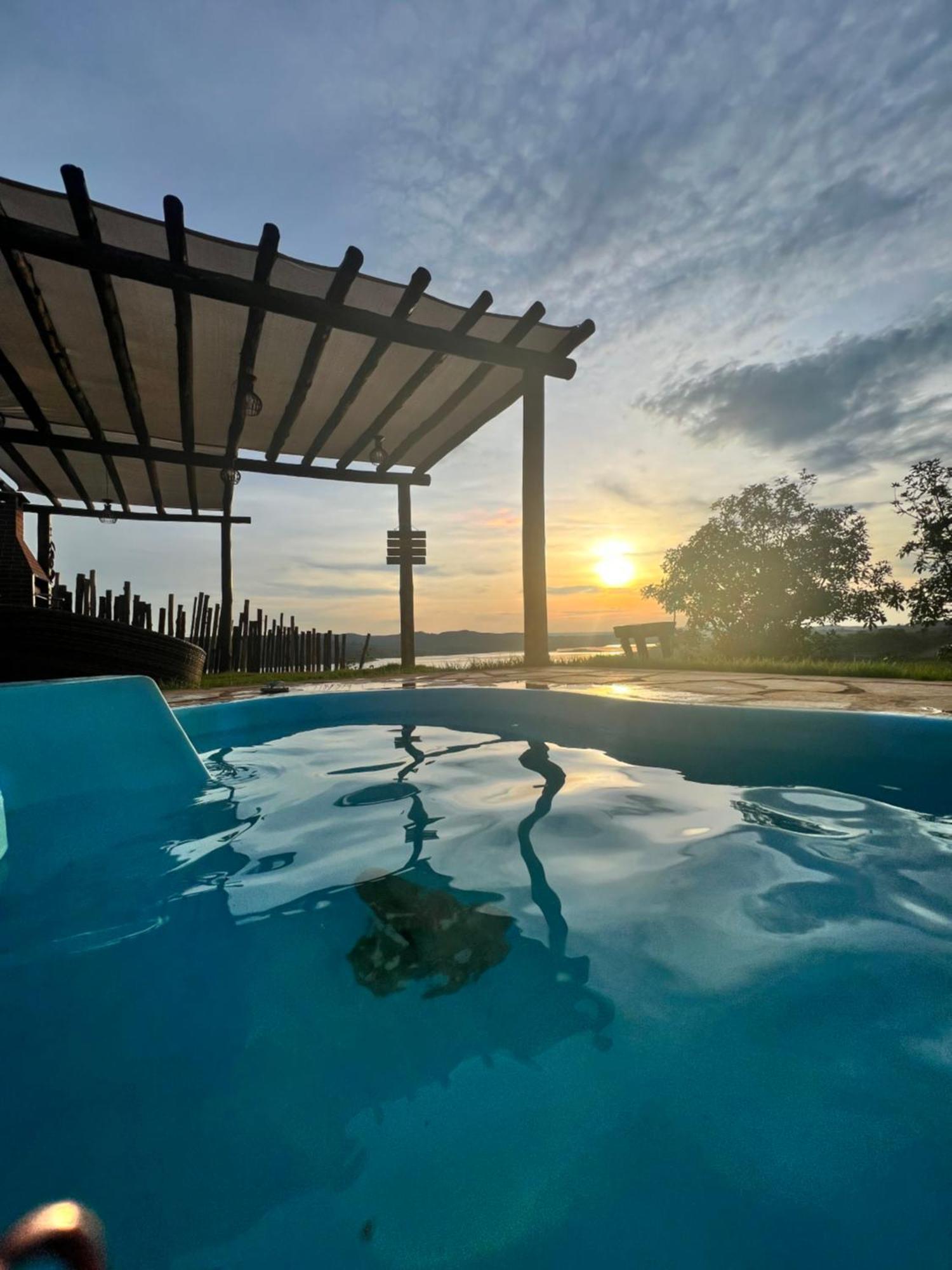 Chale Mirante, Piscina, Cachoeira, Lago E Vista Espetacular Alexania Dış mekan fotoğraf